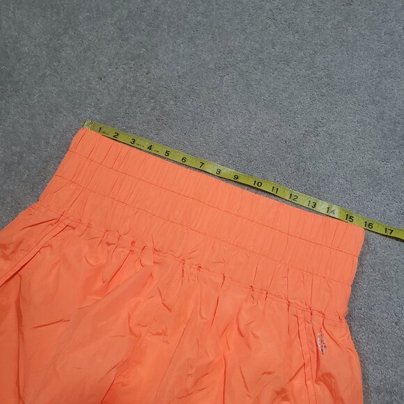 FREE PEOPLE FP MOVEMENT NWOT The Way Home Shorts 2" HR Neon Orange Women's XL - Picture 13 of 16